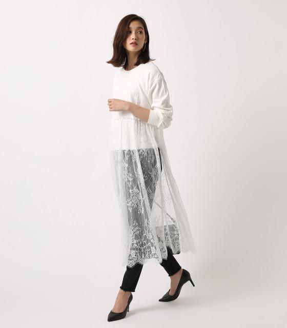 moussy★レース切り替えワンピース < ブランド  moussy★レース切り替えワンピース  < ブランドの