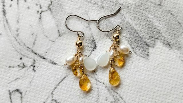 14kgf*はちみつのピアス*24032 < 女性アクセサリー/時計 14kgf*はちみつのピアス*24032 < 女性アクセサリー/時計の