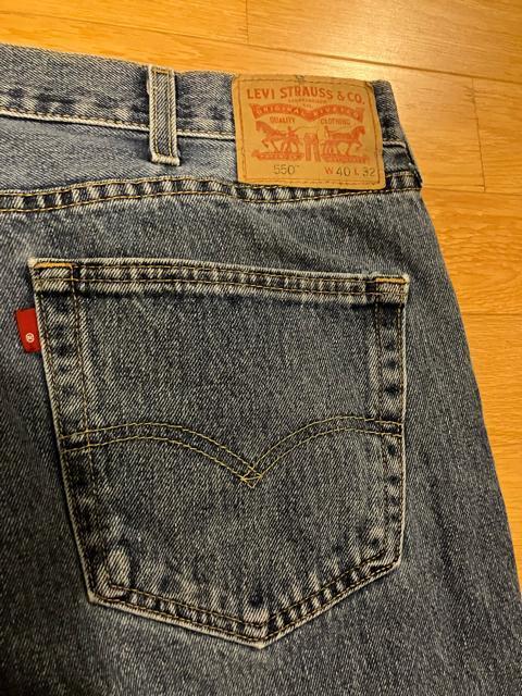 LEVIfS [oCX 550bNXfj 傫sizeW40used  uh 