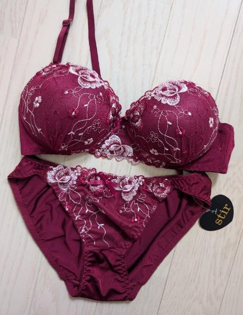 C75/M★Wパット★盛れるノンワイヤーブラジャーショーツセット★新品★送料無料 < 女性ファッション  C75/M★Wパット★盛れるノンワイヤーブラジャーショーツセット★新品★送料無料  < 女性ファッションの