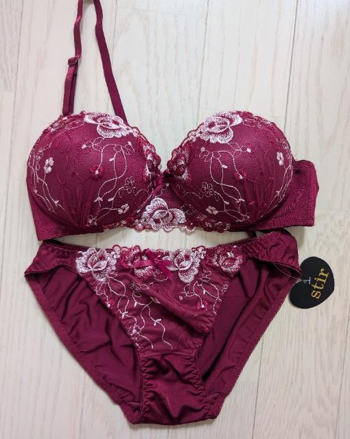 C75/M★Wパット★盛れるノンワイヤーブラジャーショーツセット★新品★送料無料 < 女性ファッション  C75/M★Wパット★盛れるノンワイヤーブラジャーショーツセット★新品★送料無料 < 女性ファッションの