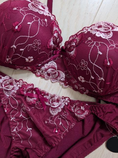 C75/M★Wパット★盛れるノンワイヤーブラジャーショーツセット★新品★送料無料 < 女性ファッション  C75/M★Wパット★盛れるノンワイヤーブラジャーショーツセット★新品★送料無料 < 女性ファッションの