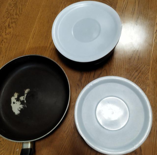 T-fal フライパンと深鍋セット 3点 保存用フタ付き IH対応 < インテリア/ライフ  T-fal フライパンと深鍋セット 3点 保存用フタ付き IH対応 < インテリア/ライフの