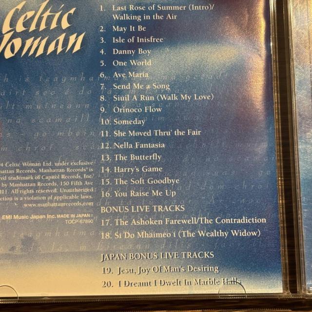 yCeltic WomanzTOCP-67890  CD/DVD/rfI 