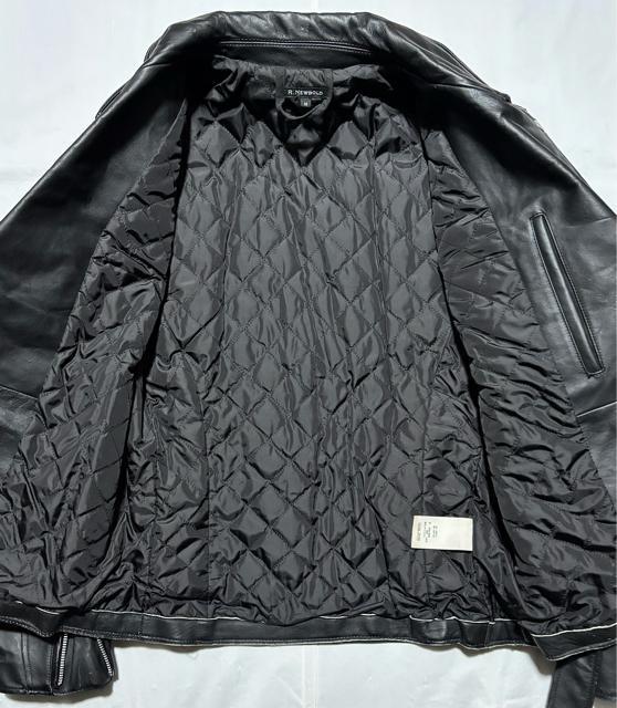 美品 ACE CAFE エースカフェ × R.newbold 定価8万円程 ライダース 革 レザー ジャケット M 正規 ロック < 男性ファッション 美品 ACE CAFE エースカフェ × R.newbold 定価8万円程 ライダース 革 レザー ジャケット M 正規 ロック < 男性ファッションの