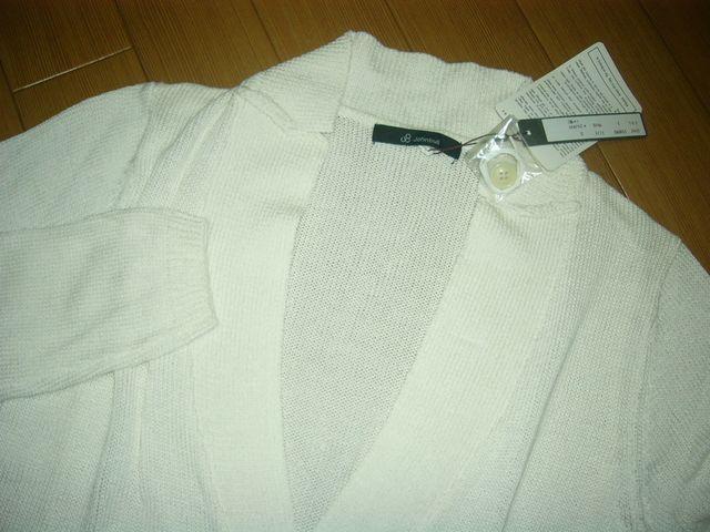 新品ジョンブルJohnbullコットンニットカーディガンS白系薄手 < ブランド 新品ジョンブルJohnbullコットンニットカーディガンS白系薄手 < ブランドの