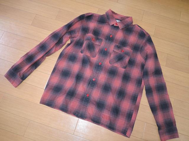 NEIGHBORHOODネイバーフッドLOGGERチェックシャツM赤黒 < ブランド  NEIGHBORHOODネイバーフッドLOGGERチェックシャツM赤黒 < ブランドの