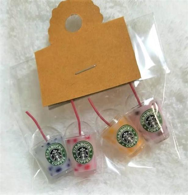ミニチュア★スターバックス★カラータピオカ入り4種類セット★ < おもちゃ  ミニチュア★スターバックス★カラータピオカ入り4種類セット★ < おもちゃの