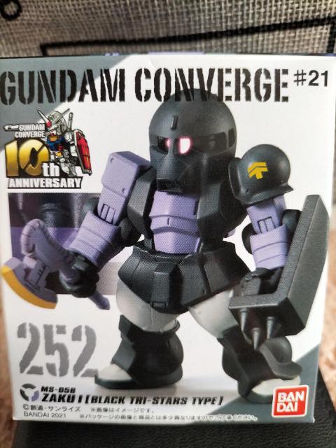 ガンダム コンバージ 252 ザク1 黒い三連星 未開封 新品 販売終了 < アニメ/コミック/キャラクター  ガンダム コンバージ 252 ザク1 黒い三連星 未開封 新品 販売終了  < アニメ/コミック/キャラクターの