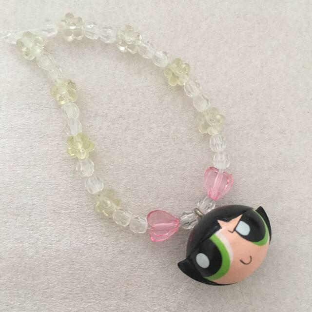 パワーパフガールズ バターカップ ビーズブレスレット ビジューブレスレット < アニメ/コミック/キャラクター  パワーパフガールズ バターカップ ビーズブレスレット ビジューブレスレット  < アニメ/コミック/キャラクターの