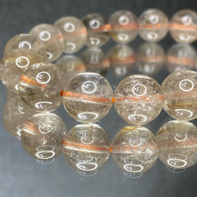 《No.423》ブラジル産 お買い得 天然石ルチルクォーツ < 女性アクセサリー/時計  《No.423》ブラジル産 お買い得 天然石ルチルクォーツ  < 女性アクセサリー/時計の