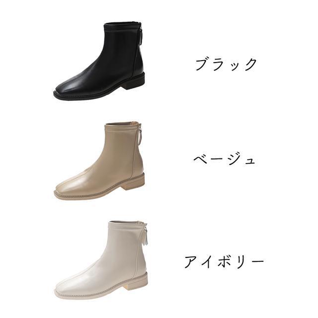 送料無料 新品 ショートブーツ フルジップブーツ 美脚 < 女性ファッション  送料無料 新品 ショートブーツ フルジップブーツ 美脚 < 女性ファッションの