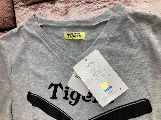 送料無料!目標は日本一!頑張れっ!『Tigers』レディース綿混TシャツA柄(画像から)1枚 < 女性ファッション  送料無料!目標は日本一!頑張れっ!『Tigers』レディース綿混TシャツA柄(画像から)1枚 < 女性ファッションの