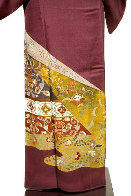 【最高級】新品同様 金彩の魔術師 金彩友禅【堀省平】3つ紋 比翼 クリーニング済 色留袖 身丈160cm 裄64.5cmT3565 < 女性ファッション 【最高級】新品同様 金彩の魔術師 金彩友禅【堀省平】3つ紋 比翼 クリーニング済 色留袖 身丈160cm 裄64.5cmT3565 < 女性ファッションの