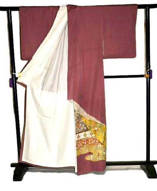 【最高級】新品同様 金彩の魔術師 金彩友禅【堀省平】3つ紋 比翼 クリーニング済 色留袖 身丈160cm 裄64.5cmT3565 < 女性ファッション 【最高級】新品同様 金彩の魔術師 金彩友禅【堀省平】3つ紋 比翼 クリーニング済 色留袖 身丈160cm 裄64.5cmT3565 < 女性ファッションの