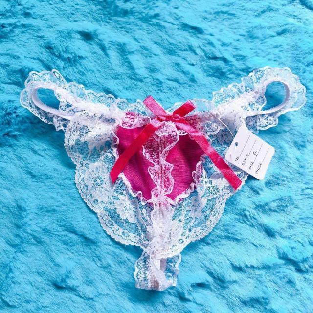 激エロカワッ。。。ロリ姫ちゃん。。。レースフリルTバック。。。ホワイト×ピンク。。。。。 < 女性ファッション 激エロカワッ。。。ロリ姫ちゃん。。。レースフリルTバック。。。ホワイト×ピンク。。。。。 < 女性ファッションの