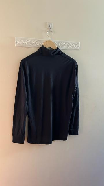 ユニクロ メンズ ウールブレンドタートルネックT 長袖Tシャツ インナー ヒートテック ネイビー M < ブランド ユニクロ メンズ ウールブレンドタートルネックT 長袖Tシャツ インナー ヒートテック ネイビー M < ブランドの