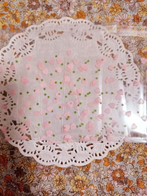 お裾分け☆ハート柄ラッピング袋4枚☆ < インテリア/ライフ お裾分け☆ハート柄ラッピング袋4枚☆ < インテリア/ライフの