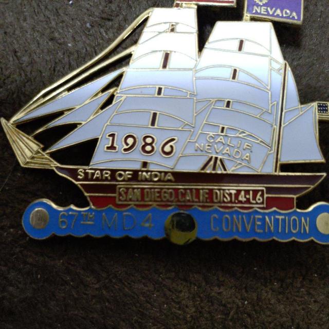 1986年 帆船 ピンバッチ < ホビー 1986年 帆船 ピンバッチ < ホビーの