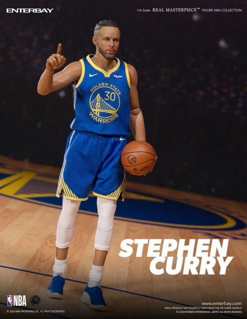 ENTERBAY �G���^�[�x�C RM-1099 �X�e�t�B���E�J���[ NBA STEPHEN CURRY ����� 1/6�t�B�M���A �� �z�r�[�� 