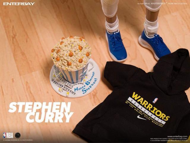 ENTERBAY �G���^�[�x�C RM-1099 �X�e�t�B���E�J���[ NBA STEPHEN CURRY ����� 1/6�t�B�M���A �� �z�r�[�� 
