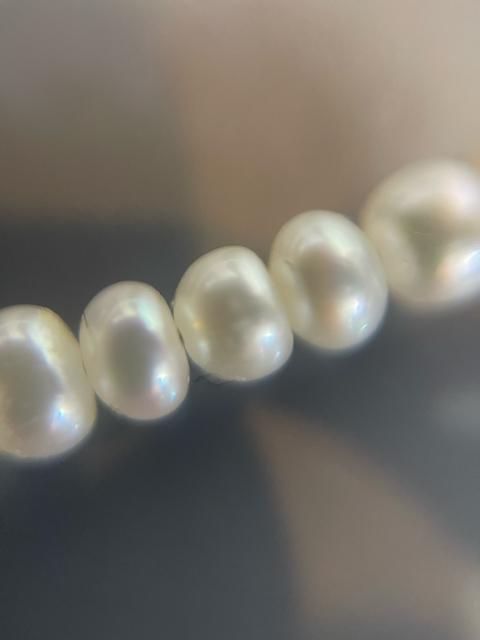 【K18留め具】淡水パールネックレス 約40cm 総重量10g ホワイト系 ネックレス パール 真珠 アクセサリー 留め具 K18 < 女性アクセサリー/時計 【K18留め具】淡水パールネックレス 約40cm 総重量10g ホワイト系 ネックレス パール 真珠 アクセサリー 留め具 K18 < 女性アクセサリー/時計の