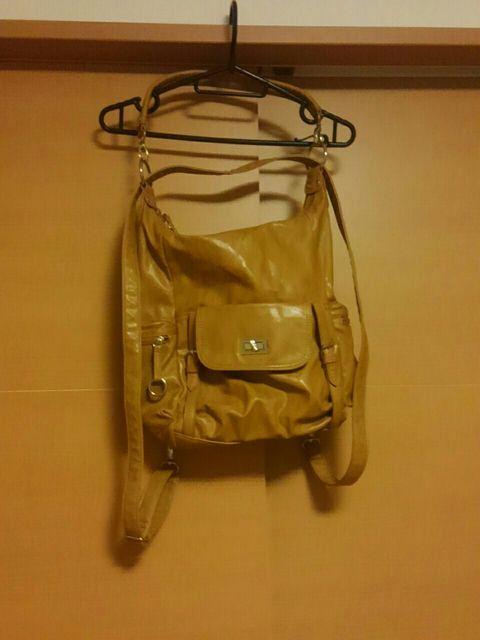 ☆新品未使用☆SAC☆キャメル色 3WAYバッグ < 女性ファッション  ☆新品未使用☆SAC☆キャメル色 3WAYバッグ  < 女性ファッションの