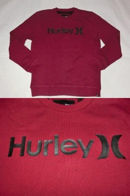 USA購入【Hurley】ロゴプリント裏起毛 スウェットトレーナーUS M < ブランド  USA購入【Hurley】ロゴプリント裏起毛 スウェットトレーナーUS M < ブランドの