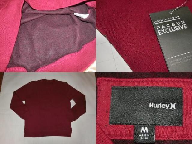 USA購入【Hurley】ロゴプリント裏起毛 スウェットトレーナーUS M < ブランド  USA購入【Hurley】ロゴプリント裏起毛 スウェットトレーナーUS M < ブランドの