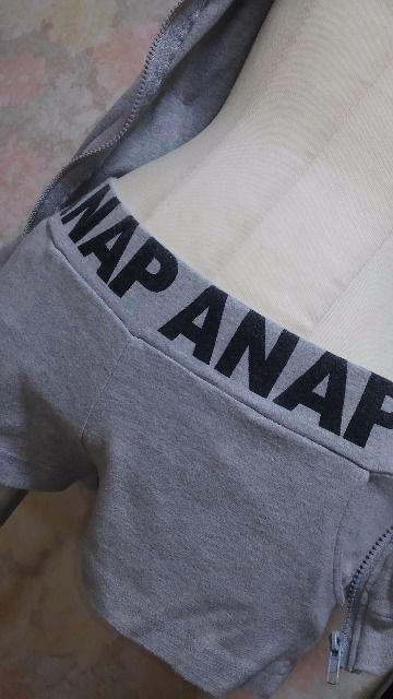 アナップ/ANAP☆ジップパーカー&ショーパン上下セット/GLAY < ブランド  アナップ/ANAP☆ジップパーカー&ショーパン上下セット/GLAY < ブランドの