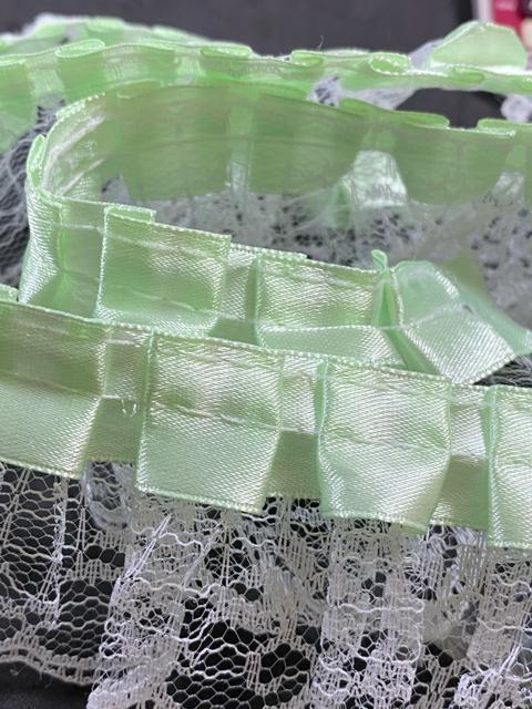サテンレース??ウィローグリーン < ペット/手芸/園芸  サテンレース??ウィローグリーン < ペット/手芸/園芸の
