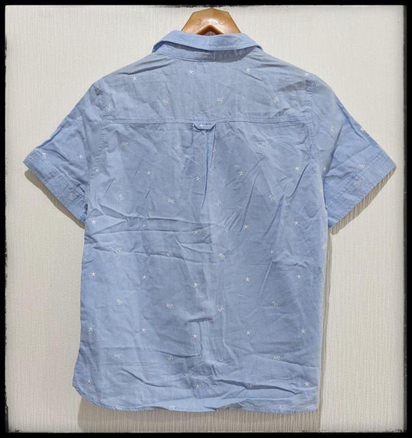 ★179/WG★179ダブルジー★ニコルクラブ★半袖シャツ★水色★Sサイズ同等★部屋着★まとめ買い歓迎★星・wgの刺繍あり★ < ブランド  ★179/WG★179ダブルジー★ニコルクラブ★半袖シャツ★水色★Sサイズ同等★部屋着★まとめ買い歓迎★星・wgの刺繍あり★ < ブランドの