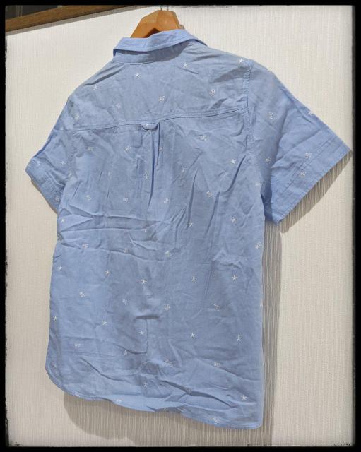 ★179/WG★179ダブルジー★ニコルクラブ★半袖シャツ★水色★Sサイズ同等★部屋着★まとめ買い歓迎★星・wgの刺繍あり★ < ブランド  ★179/WG★179ダブルジー★ニコルクラブ★半袖シャツ★水色★Sサイズ同等★部屋着★まとめ買い歓迎★星・wgの刺繍あり★ < ブランドの