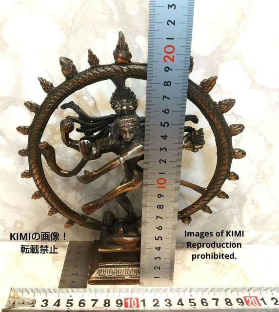 ダンシングシヴァ 高さ21.5cm ガンメタル製 ナタラージャ ヒンドゥ教美術 像 銅像 シヴァ Shiva Nataraja < ホビー  ダンシングシヴァ 高さ21.5cm ガンメタル製 ナタラージャ ヒンドゥ教美術 像 銅像 シヴァ Shiva Nataraja < ホビーの
