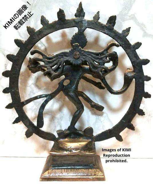 ダンシングシヴァ 高さ21.5cm ガンメタル製 ナタラージャ ヒンドゥ教美術 像 銅像 シヴァ Shiva Nataraja < ホビー  ダンシングシヴァ 高さ21.5cm ガンメタル製 ナタラージャ ヒンドゥ教美術 像 銅像 シヴァ Shiva Nataraja < ホビーの