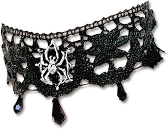 ALCHEMY GOTHIC: ARACHNATHEA LACE CHOKER < 女性アクセサリー/時計  ALCHEMY GOTHIC: ARACHNATHEA LACE CHOKER  < 女性アクセサリー/時計の