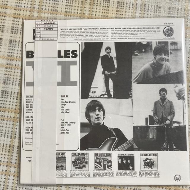 ylzTHE BEATLES / THE U.S. BOX (񐶎Y) o 8 THE BEATLES VI  ^gObY 