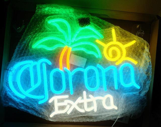 LEDネオン★コロナビール★ネオンサイン★Corona★BEER★BAR★カフェ★ネオン管★省エネ★店舗装飾★新品未使用★送料無料 < 家電/AV  LEDネオン★コロナビール★ネオンサイン★Corona★BEER★BAR★カフェ★ネオン管★省エネ★店舗装飾★新品未使用★送料無料 < 家電/AVの