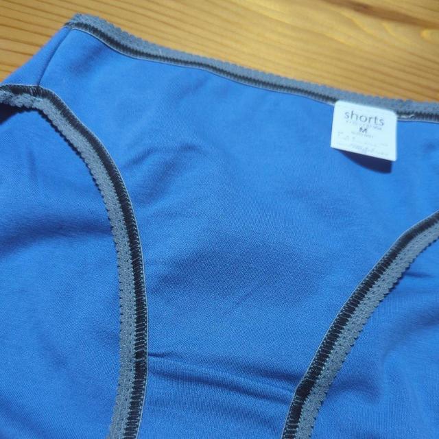 新品衣類 青のシンプル柄 М < 女性ファッション  新品衣類 青のシンプル柄 М < 女性ファッションの