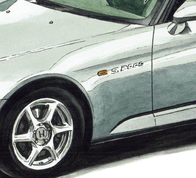 NC-1182ホンダS2000限定版画サイン額装済作家平右ヱ門 < 自動車/バイク NC-1182ホンダS2000限定版画サイン額装済作家平右ヱ門 < 自動車/バイク