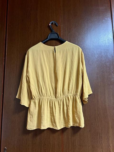 【サイズ11】COMME CA◆コムサ◆マスタード◆美ライン◆ペプラムブラウスチュニック < ブランド 【サイズ11】COMME CA◆コムサ◆マスタード◆美ライン◆ペプラムブラウスチュニック < ブランドの