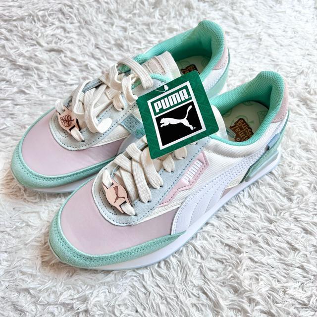 PUMA どうぶつの森 Animal Crossing スニーカー 23.5 希少 < 女性ファッション PUMA どうぶつの森 Animal Crossing スニーカー 23.5 希少 < 女性ファッションの