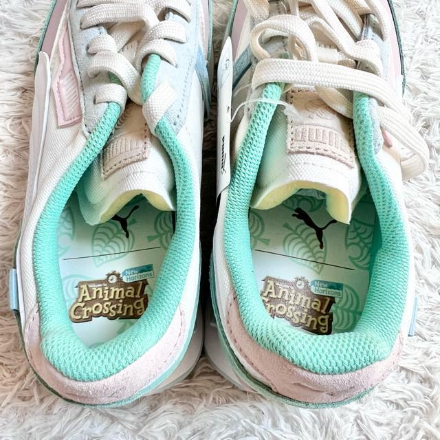 PUMA どうぶつの森 Animal Crossing スニーカー 23.5 希少 < 女性ファッション PUMA どうぶつの森 Animal Crossing スニーカー 23.5 希少 < 女性ファッションの