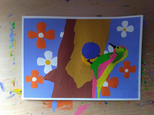 キツツキ 原画 < ホビー キツツキ 原画 < ホビーの