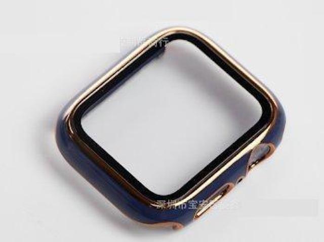 Apple Watch アップル ウォッチ プラスチック 文字盤 ケース カバー 41mm ネイビー+ゴールド < 男性アクセサリー/時計 Apple Watch アップル ウォッチ プラスチック 文字盤 ケース カバー 41mm ネイビー+ゴールド < 男性アクセサリー/時計の
