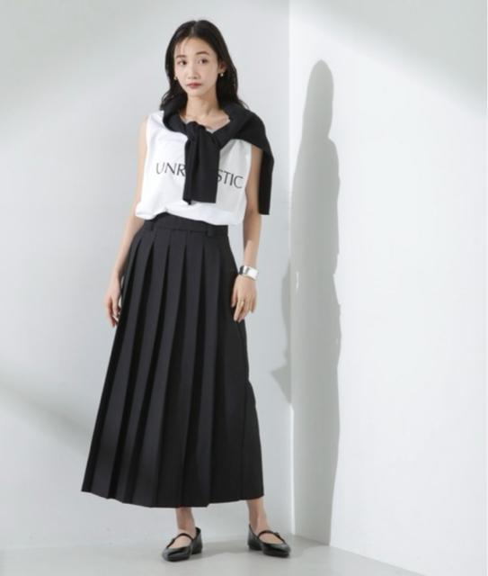 新品☆nano universe(ナノユニバース)フロントプリーツスカート☆ < ブランド 新品☆nano universe(ナノユニバース)フロントプリーツスカート☆ < ブランドの