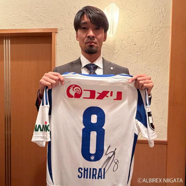 #8 白井 永地選手 実着用・直筆サイン入り2ndユニフォーム < レジャー/スポーツ #8 白井 永地選手 実着用・直筆サイン入り2ndユニフォーム < レジャー/スポーツの