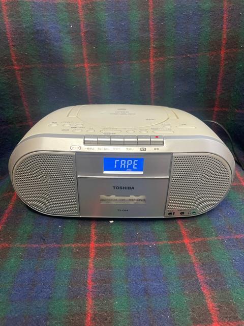 カセットOK AMFMラジオOK CDダメ 東芝TY-CK4 TOSHIBA カセット 白 東芝 CDラジオカセットレコーダー < CD/DVD/ビデオ カセットOK AMFMラジオOK CDダメ 東芝TY-CK4 TOSHIBA カセット 白 東芝 CDラジオカセットレコーダー < CD/DVD/ビデオの