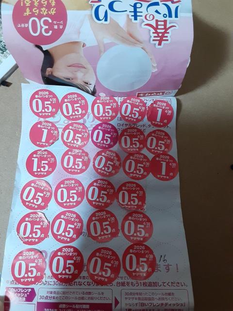 �R��t�̃p���Ղ�  2026     30�_�� �� �z�r�[�� 