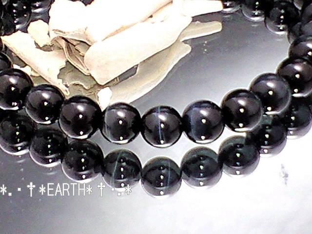 天然石★6ミリ◆ホークスブルータイガーアイ青虎目石AAA数珠 < 女性アクセサリー/時計  天然石★6ミリ◆ホークスブルータイガーアイ青虎目石AAA数珠 < 女性アクセサリー/時計の